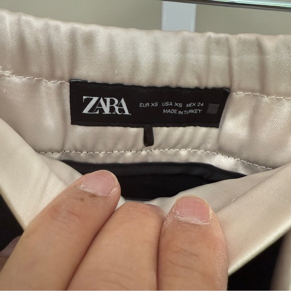 Zara Zara - Double Waist Wide Leg Pants size XS - Picture 3 of 5